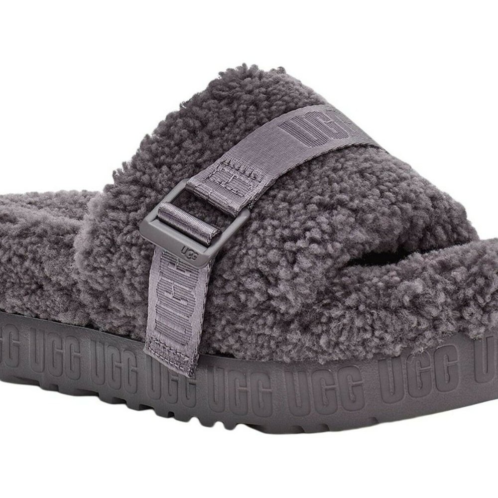 Brand New!  UGG Fluffita Slide JUNE GLOOM